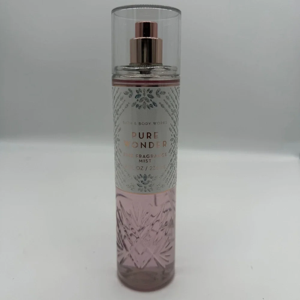 Bath & Body Works Pure‎ Wonder Fragrance Mist 8oz Iced Rose Star Jasmine Amber